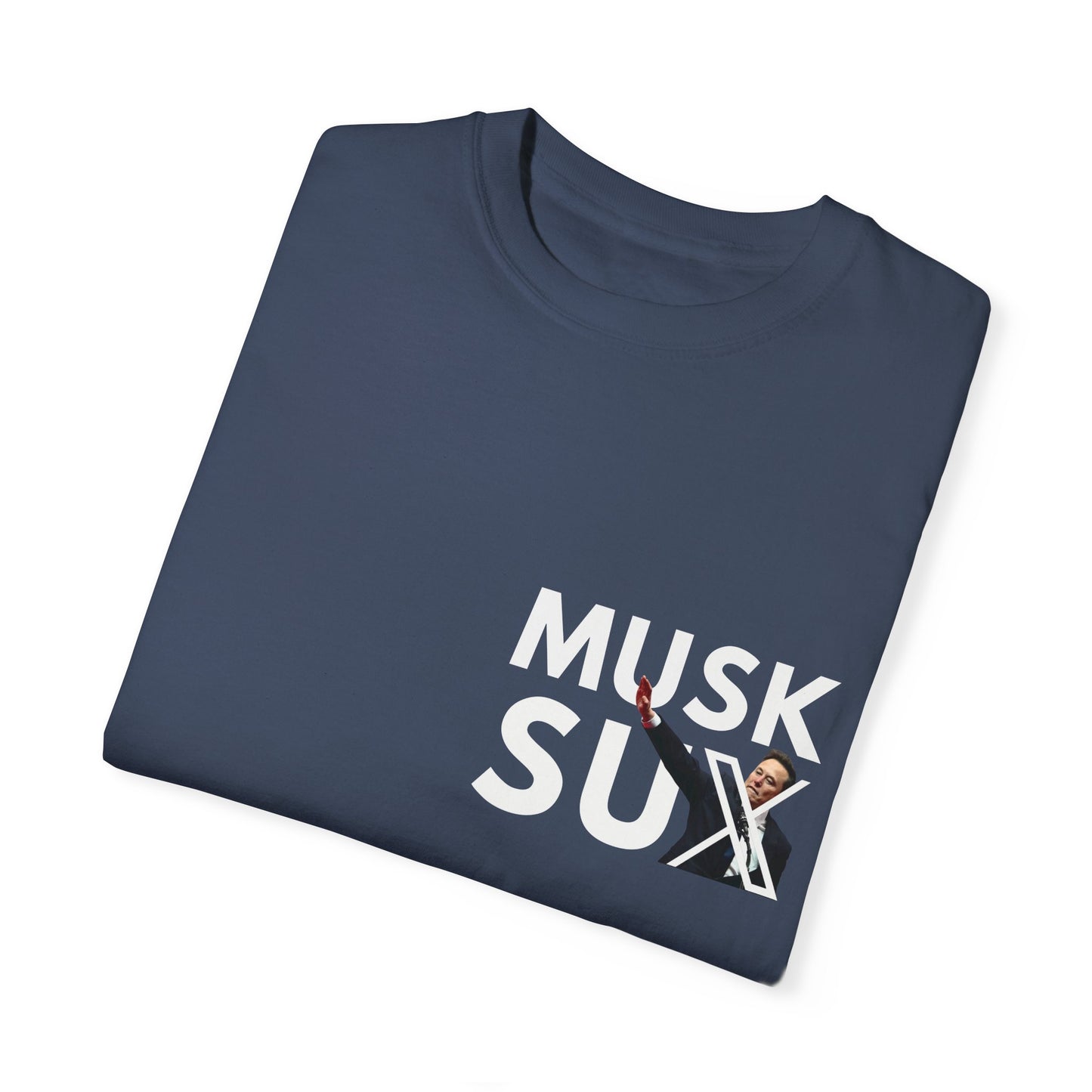 Musk Sux MECA back Tee – For When Silence Isn’t an Option