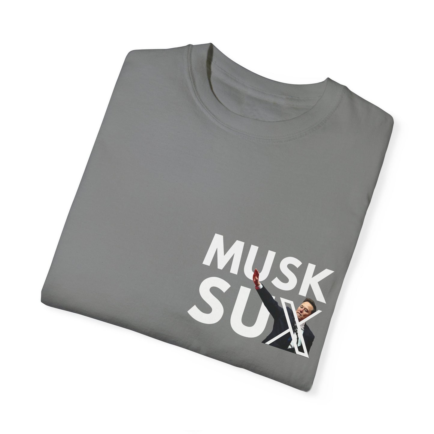 Musk Sux MECA back Tee – For When Silence Isn’t an Option