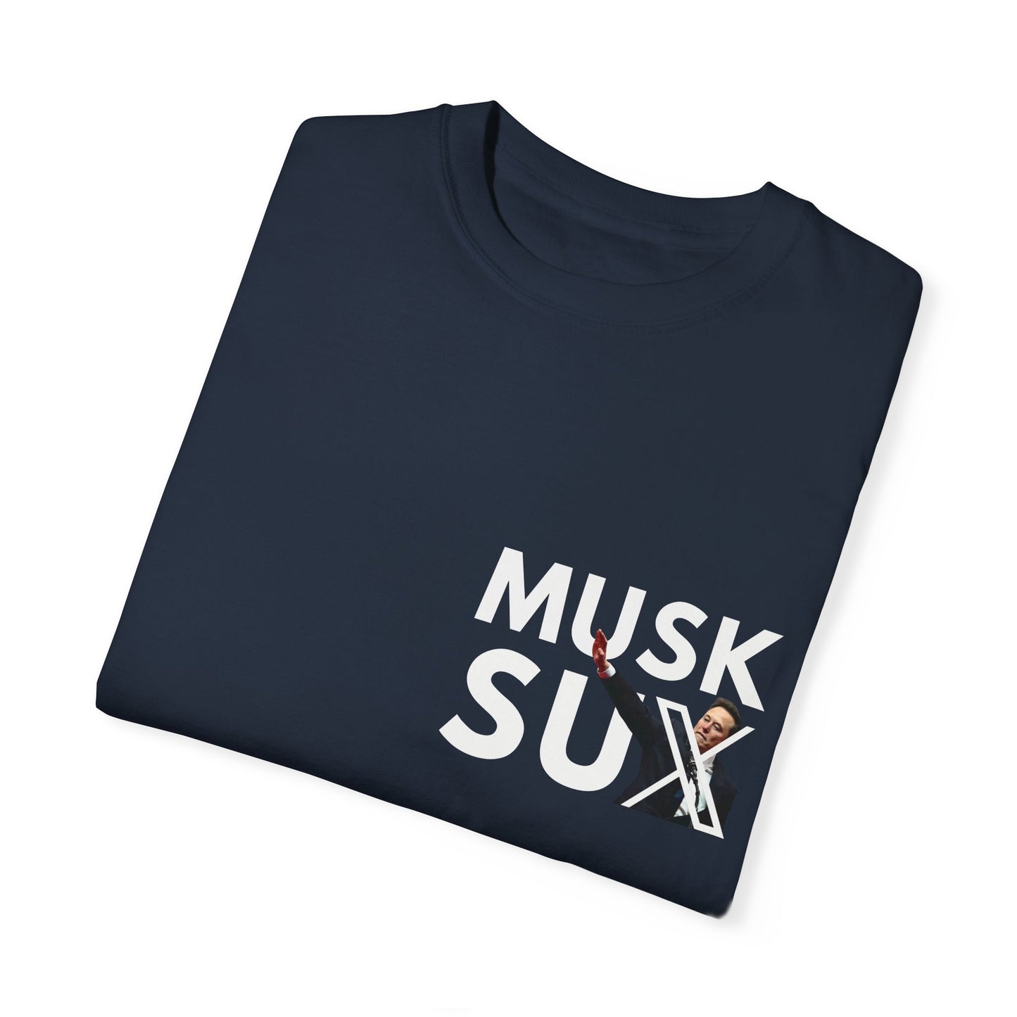 Musk Sux MECA back Tee – For When Silence Isn’t an Option