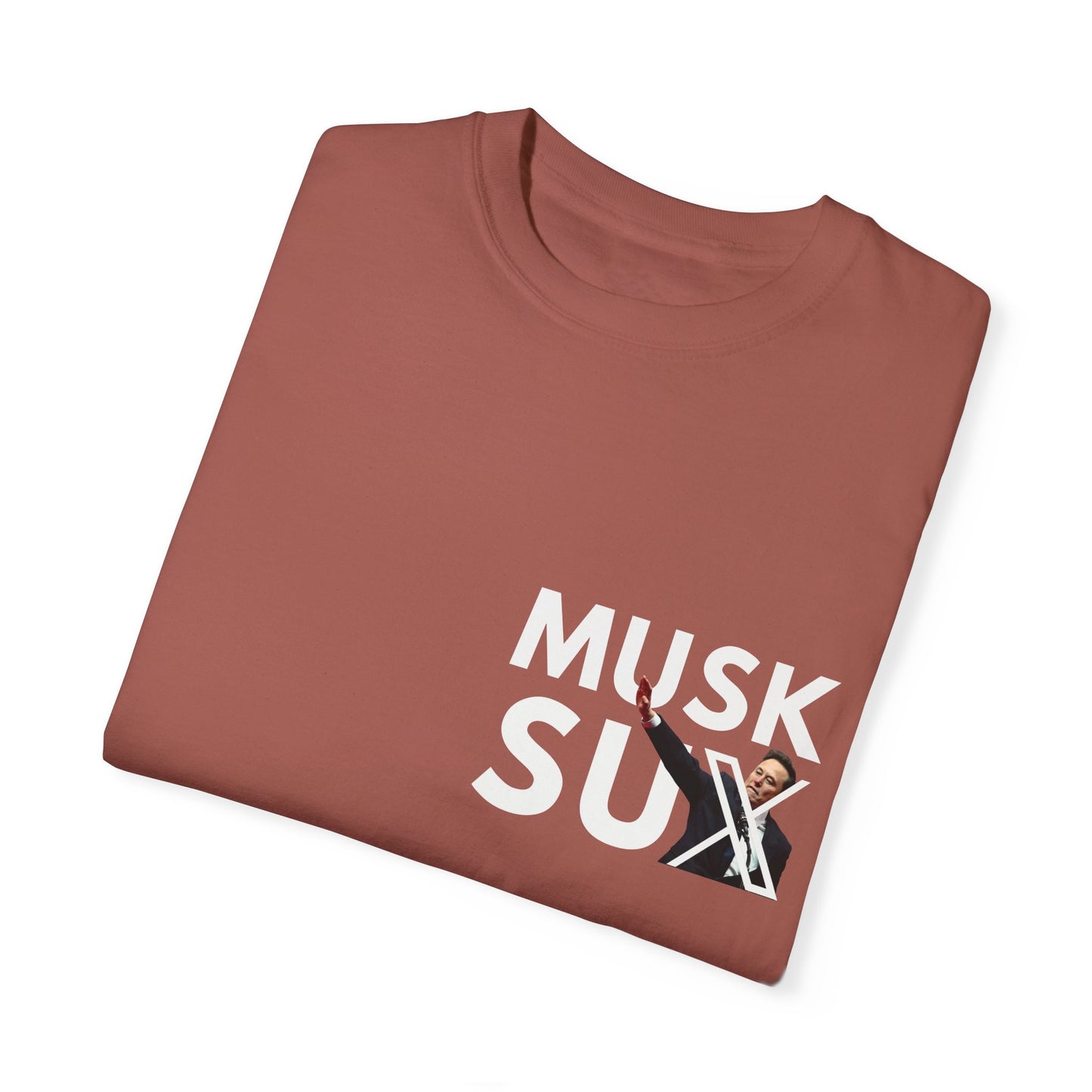 Musk Sux MECA back Tee – For When Silence Isn’t an Option