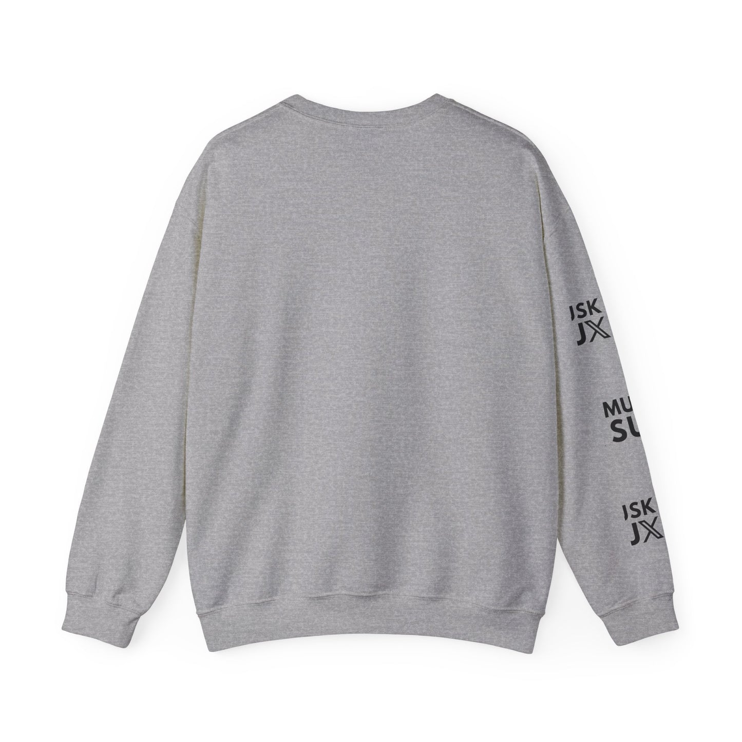 Musk SUX Unisex Crewneck Sweatshirt | Casual Comfort with Bold Statement | Ideal for Everyday Wear, Gifts & Chill Vibes