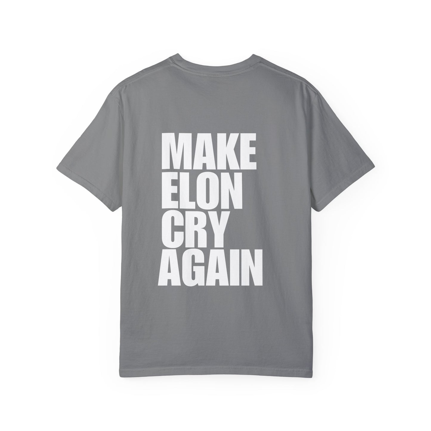 Musk Sux MECA back Tee – For When Silence Isn’t an Option
