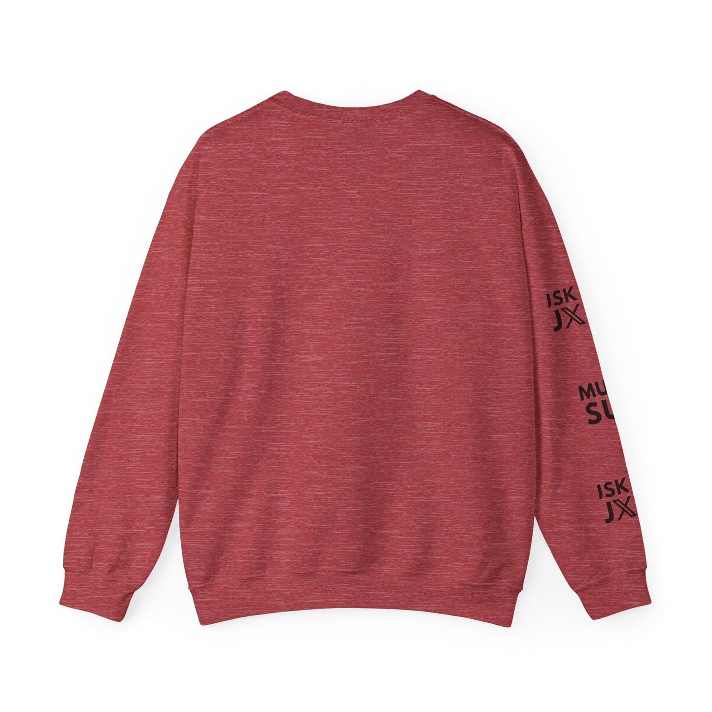 Musk SUX Unisex Crewneck Sweatshirt | Casual Comfort with Bold Statement | Ideal for Everyday Wear, Gifts & Chill Vibes