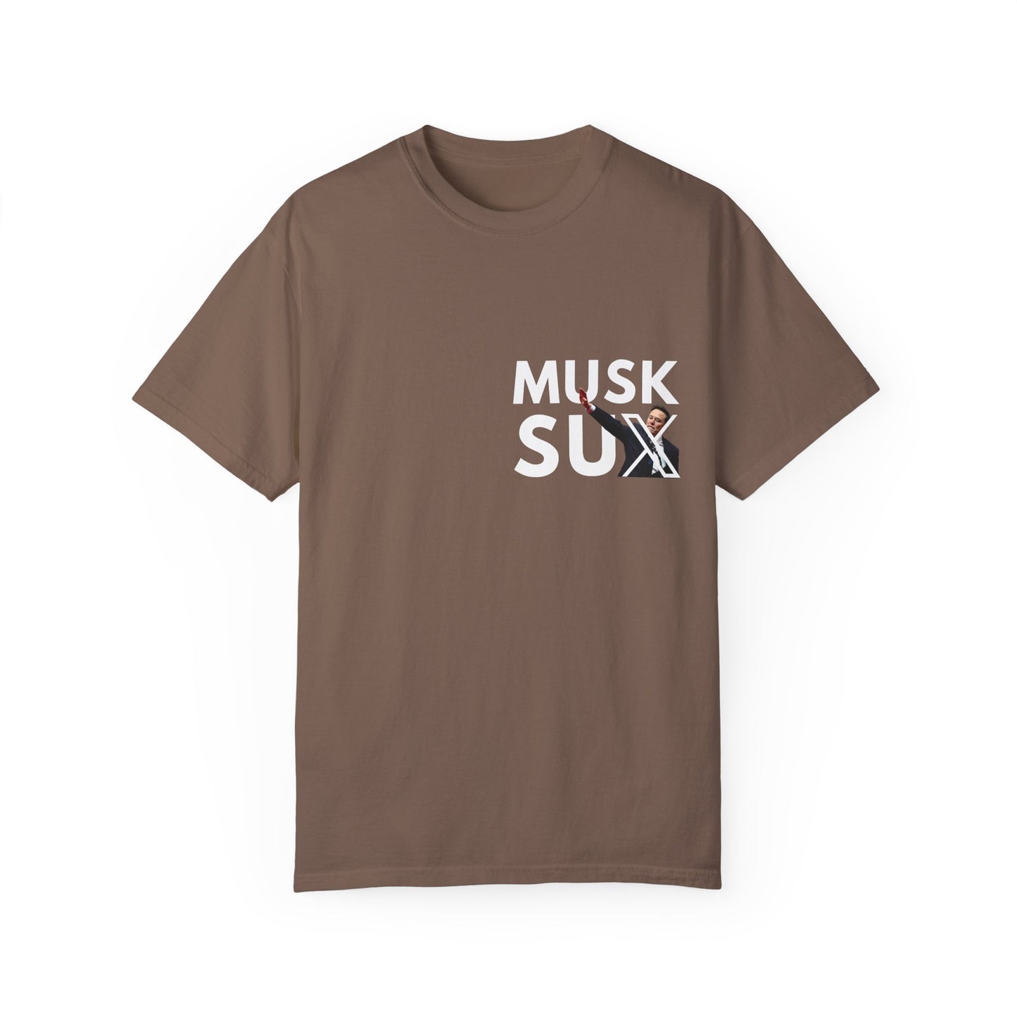 Musk Sux MECA back Tee – For When Silence Isn’t an Option
