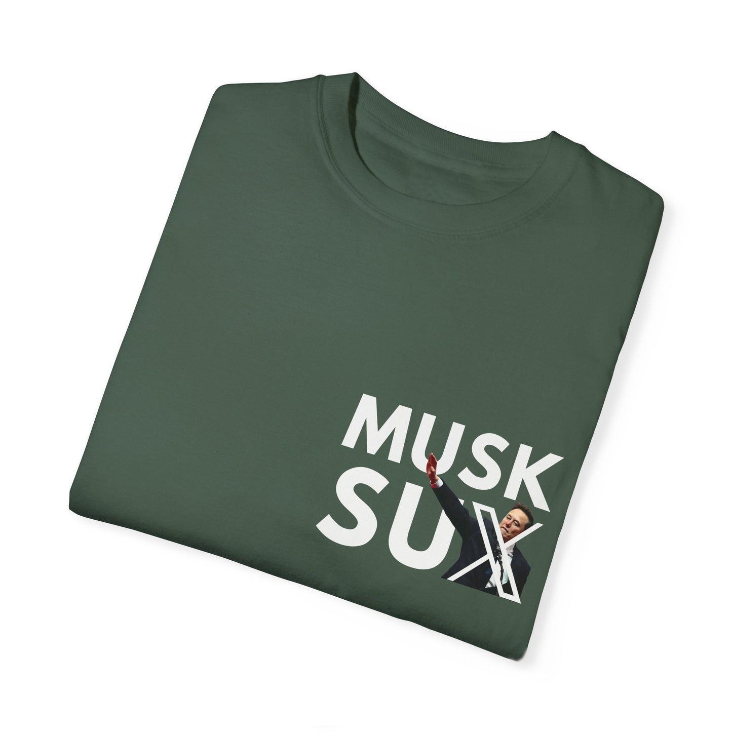 Musk Sux MECA back Tee – For When Silence Isn’t an Option