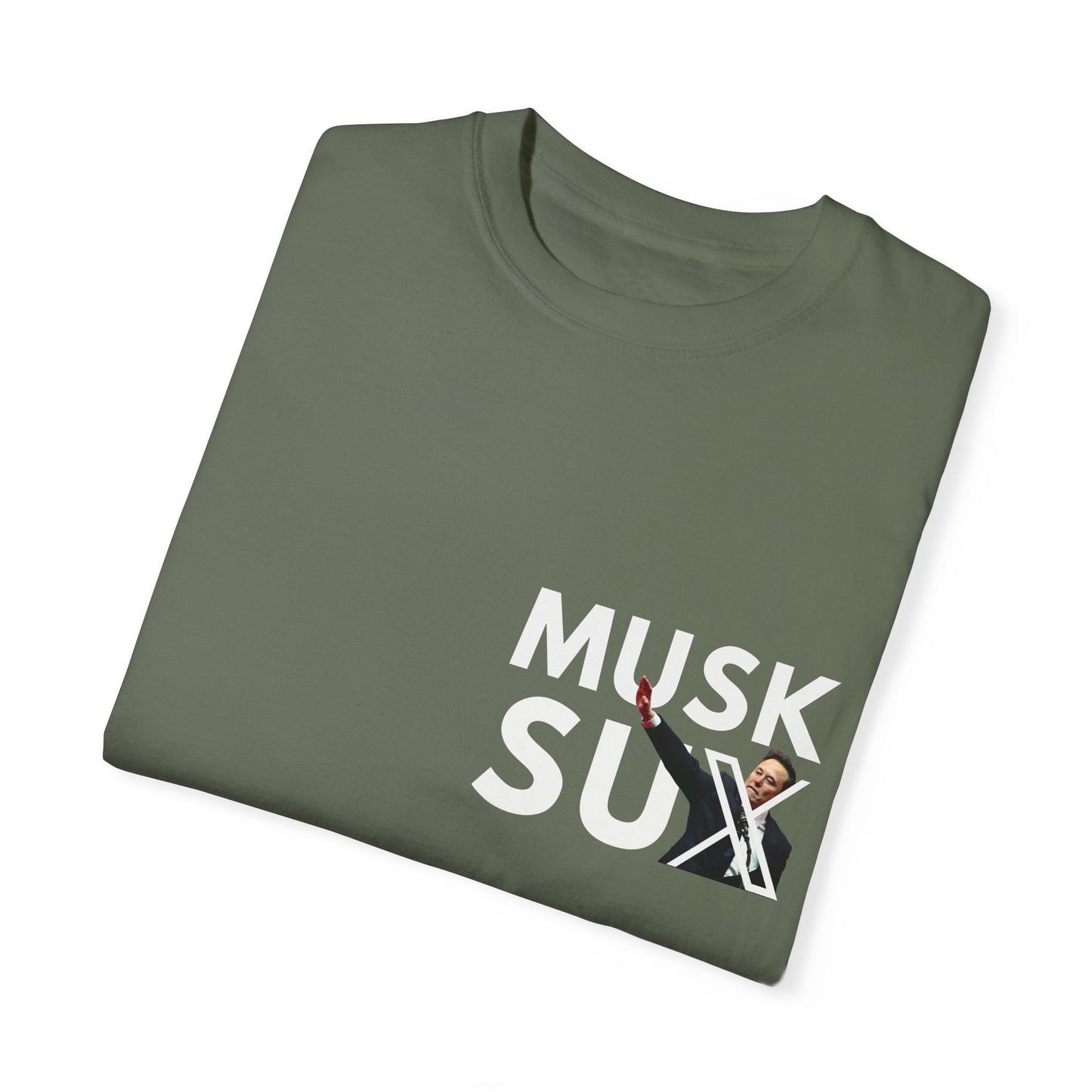 Musk Sux MECA back Tee – For When Silence Isn’t an Option