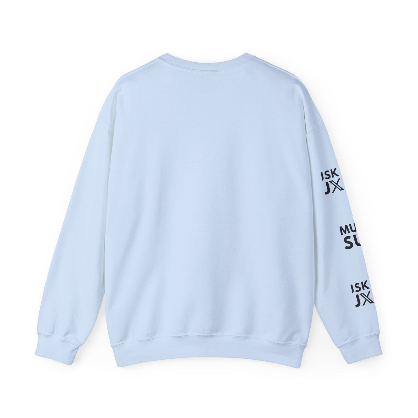 Musk SUX Unisex Crewneck Sweatshirt | Casual Comfort with Bold Statement | Ideal for Everyday Wear, Gifts & Chill Vibes